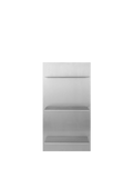 Lager wandplank triple small aluminium