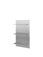 Lager wandplank triple small aluminium