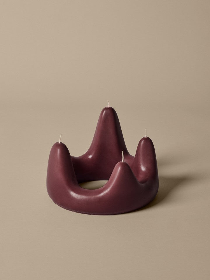 Stala kaars ring rood