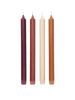 Pure kaarsen roseate set van 4