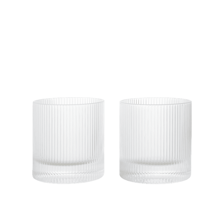 Ripple tumbler glazen set van 2