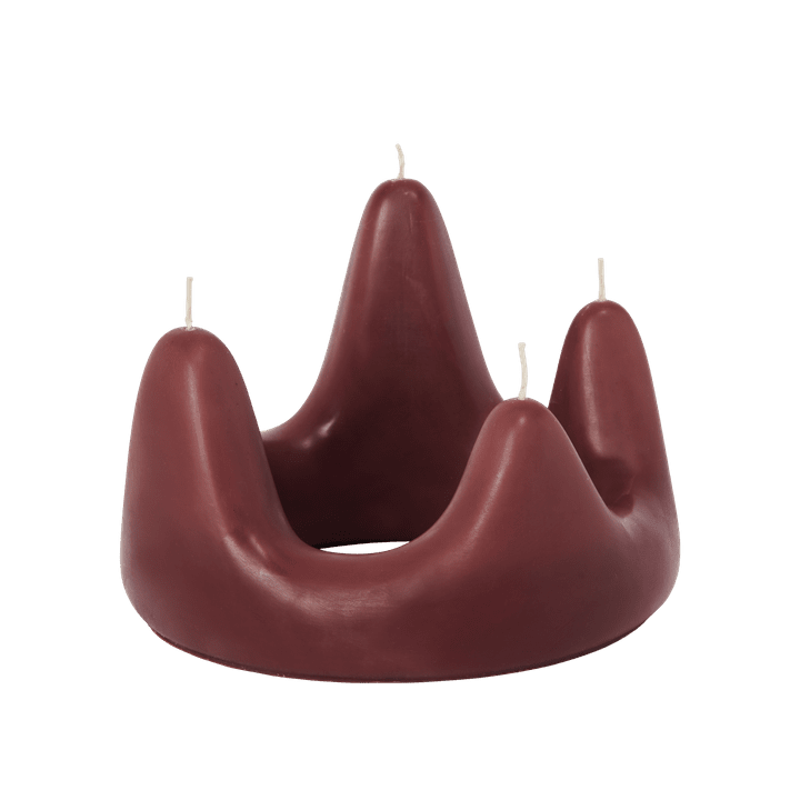 Stala kaars ring rood