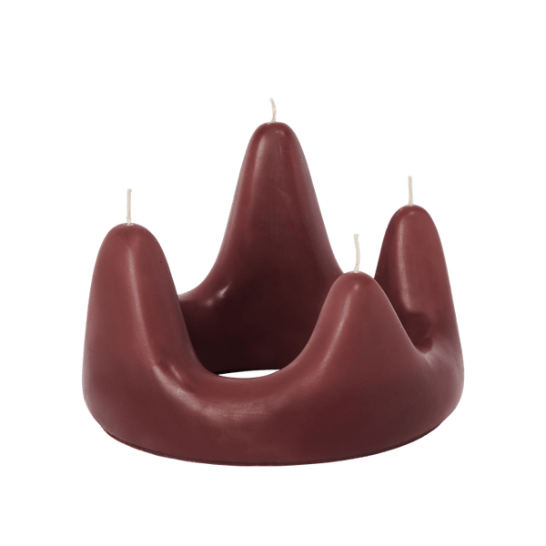Stala kaars ring rood