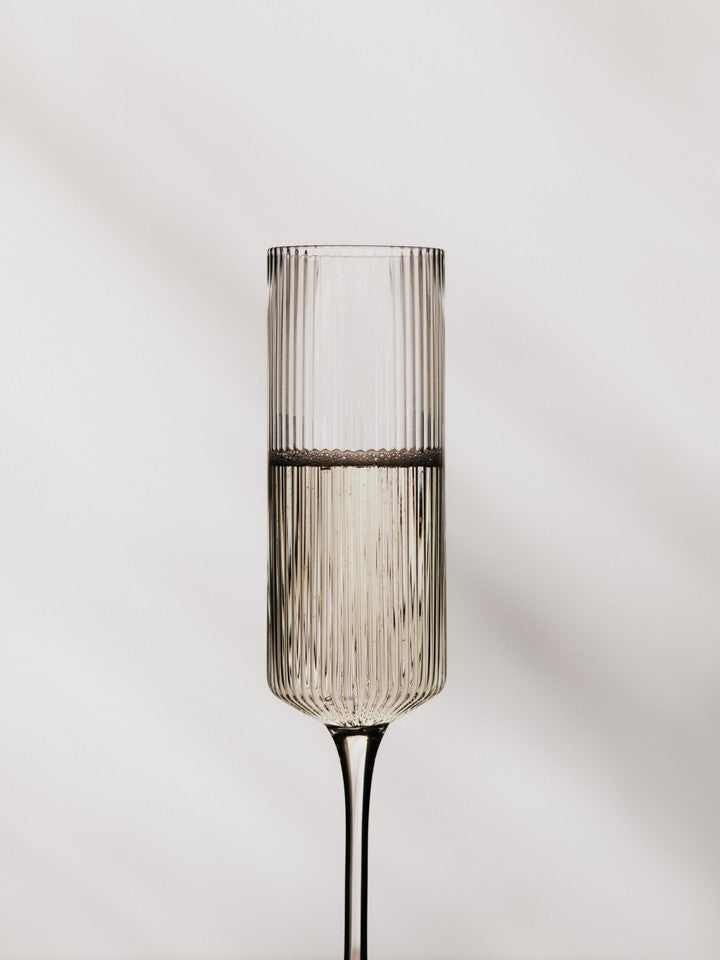 Ripple champagne glazen set van 2