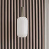 Collect hanglampen glas messing set van 2 - SALE