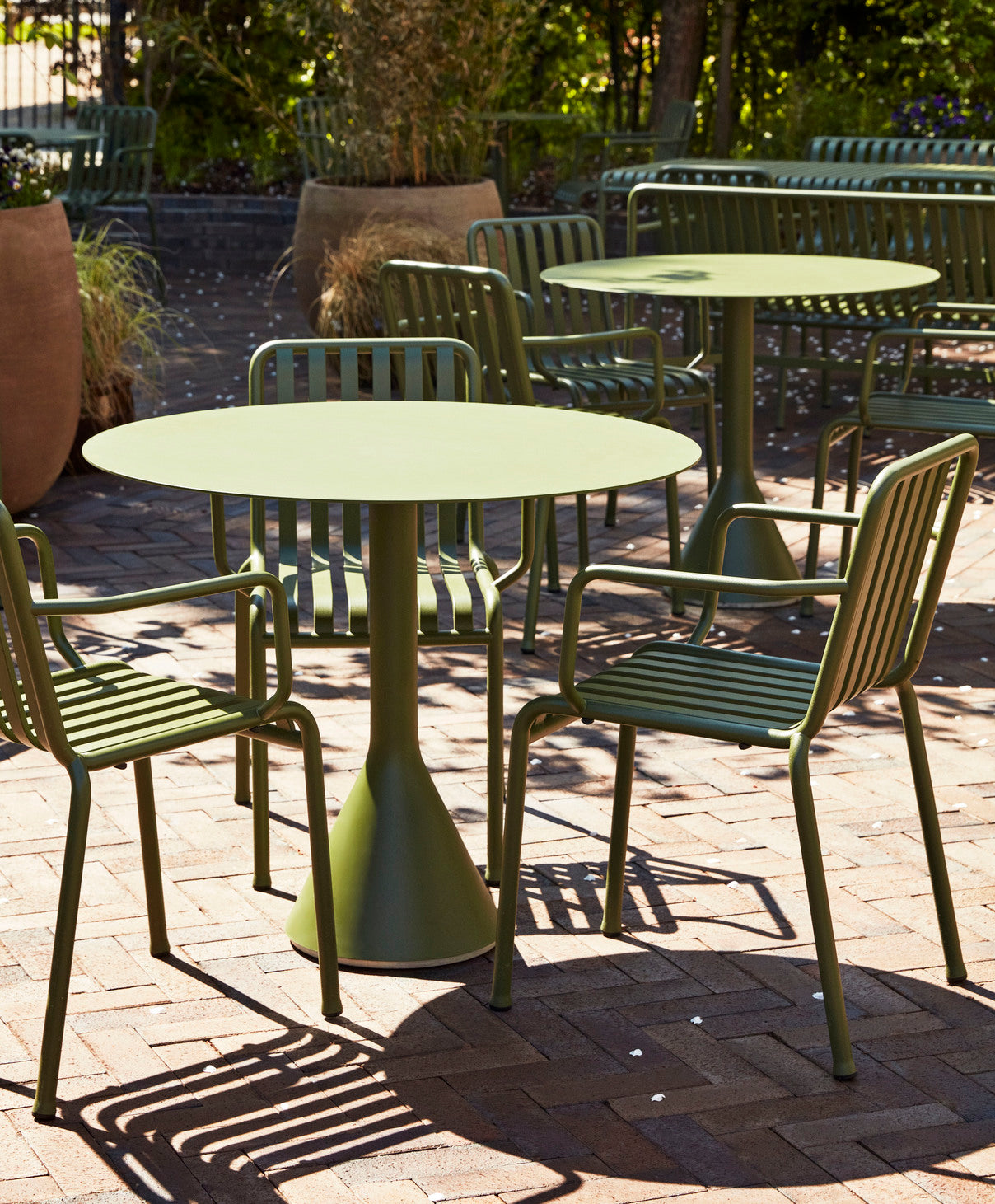 Palissade Cone tafel rond 90cm