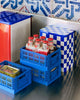 HAY Colour Crate plooibox mini set van 2 electric blue