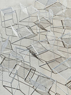 HAY - Hee Dining stoel - hot galvanised