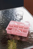 Ice cube ijsblokvorm 12st roze