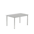 Linear Steel tafel 140cm warm galvanized