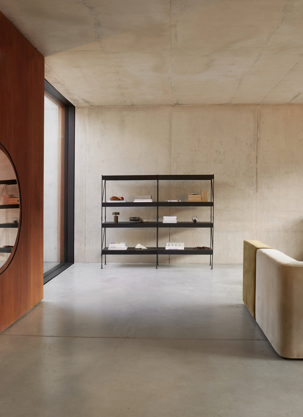 Zet Storage System rek 158cm zwart