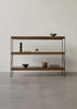 Toonzaalmodel Zet Storage System rek 114cm donkere eik