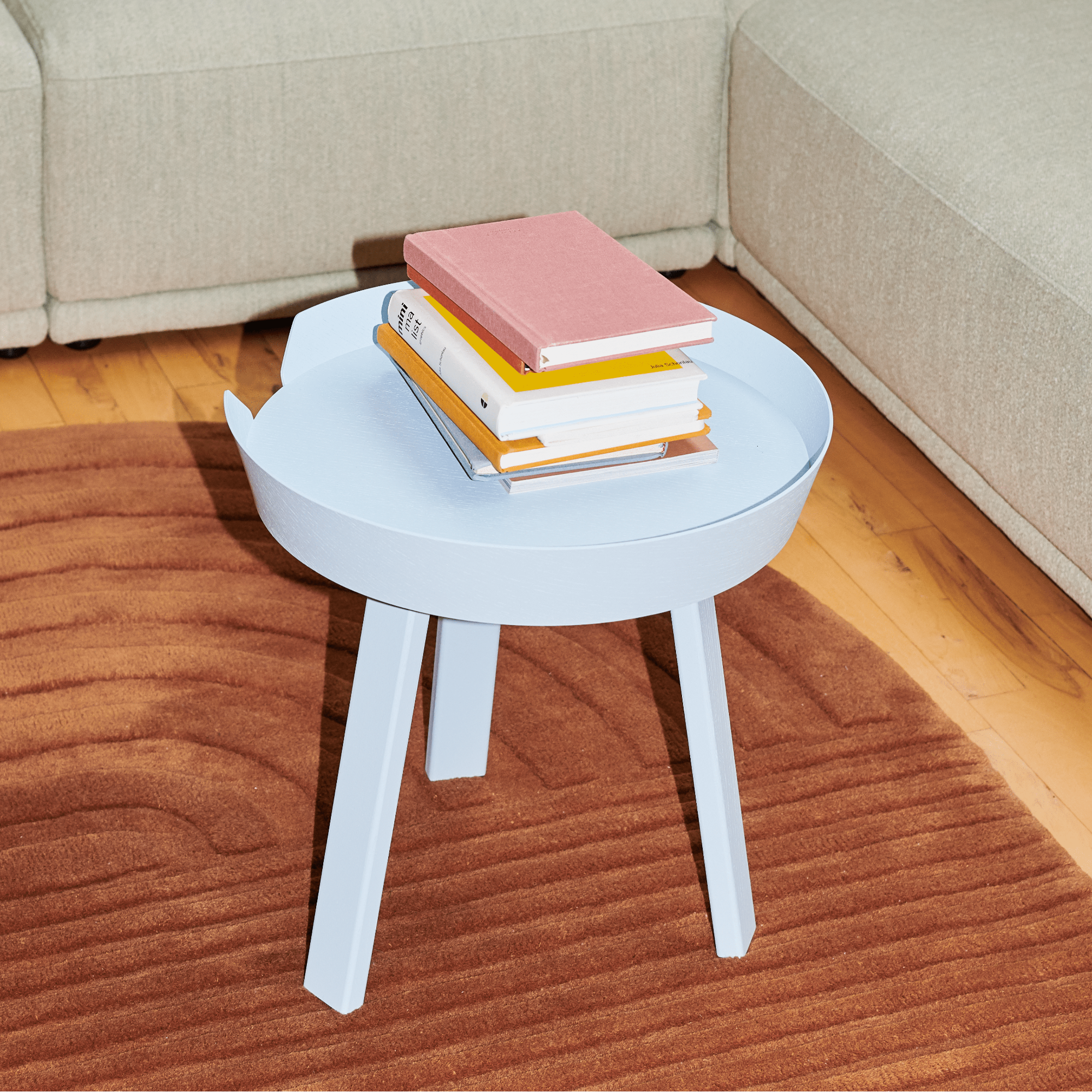 Toonzaalmodel Around koffietafel small lichtblauw
