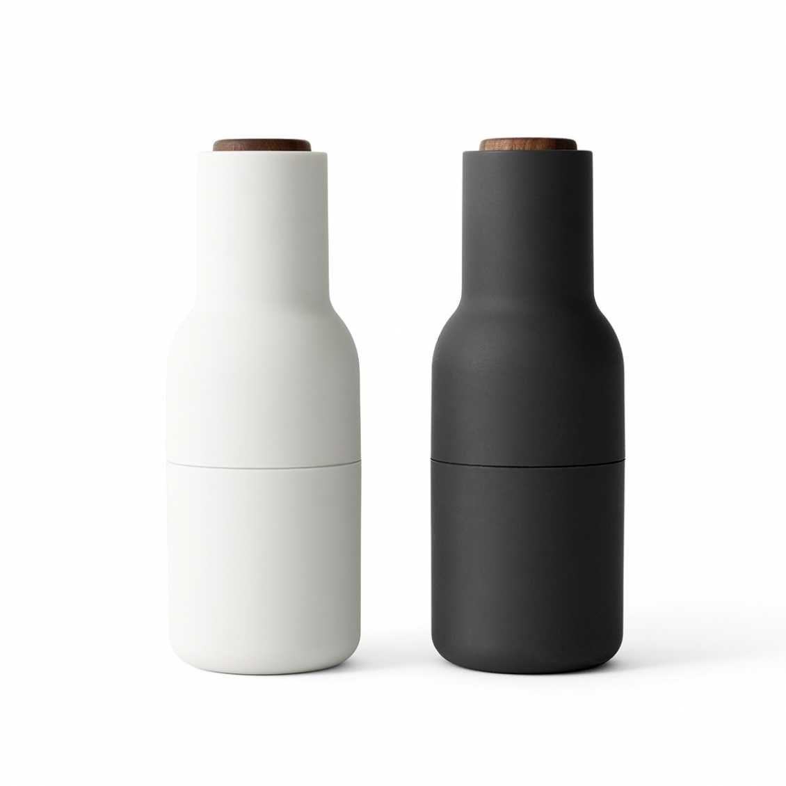 Bottle grinder peper en zoutmolen walnoot
