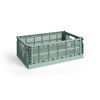 HAY Colour Crate plooibox large sage green