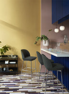 Rime pendant hanglamp 12cm oranje - SALE
