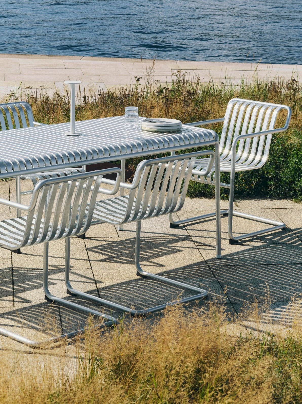 Palissade tafel 220cm hot galvanised