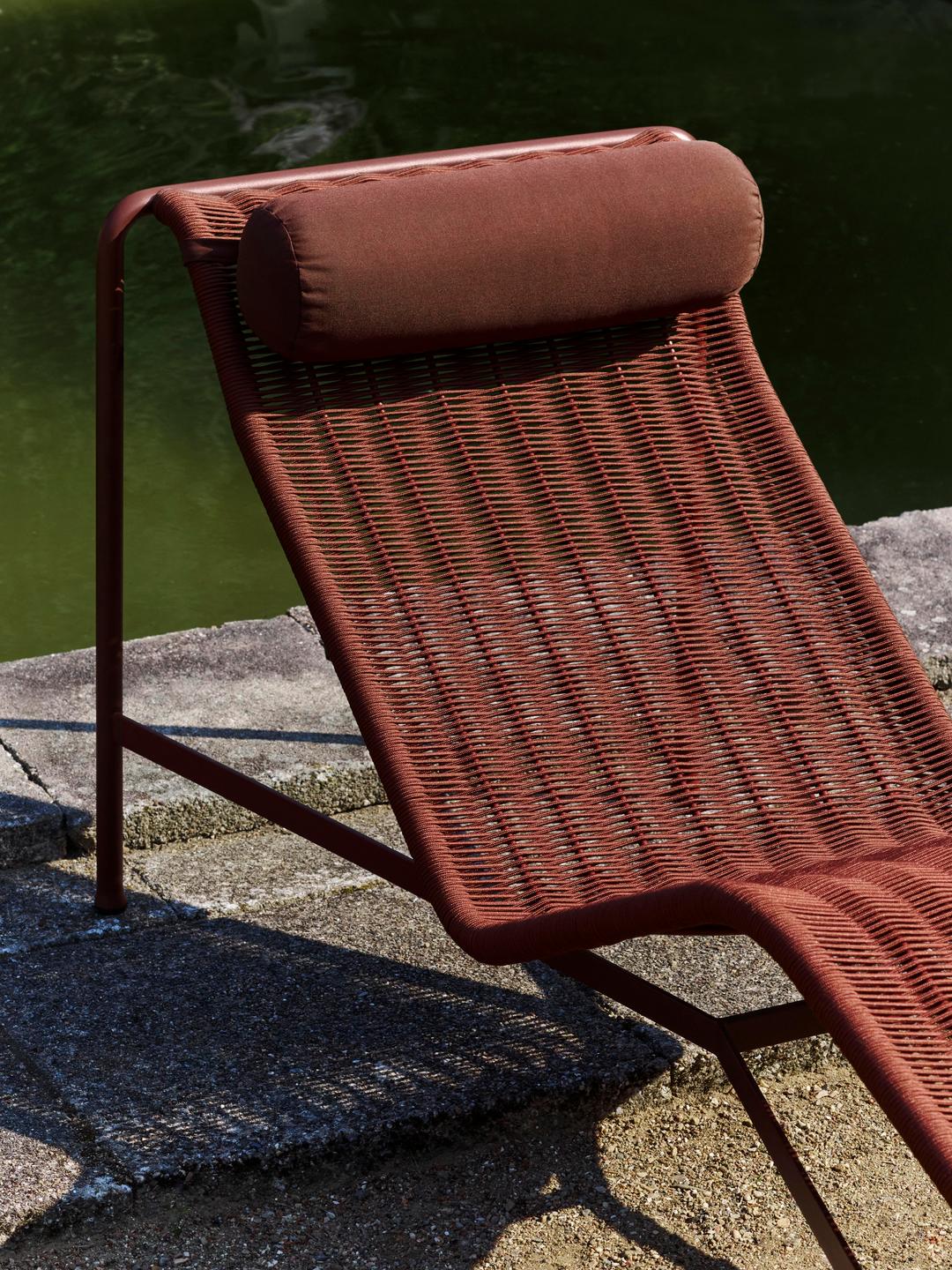 Palissade cord chaise longue