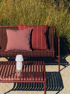 Terrazza kussen strepen rood