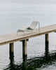 Palissade soft quilted kussen chaise longue