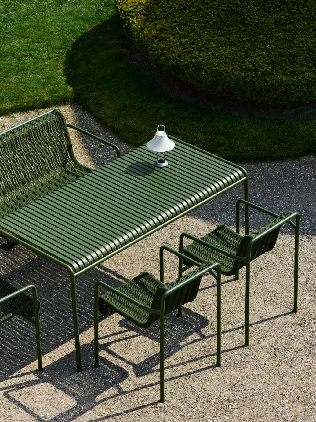 Palissade cord dining armstoel