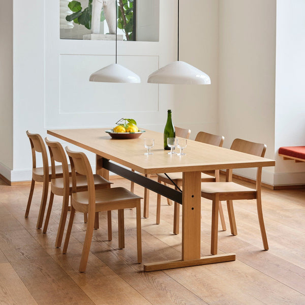 Toonzaalmodel Pastis stoel eik set van 6