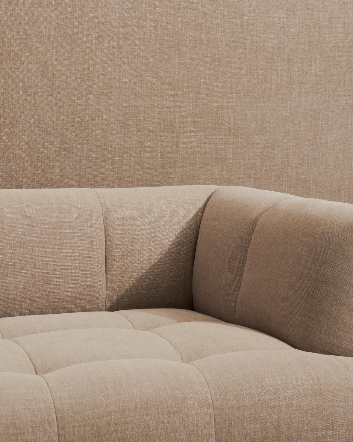 Quilton sofa 3zit overlap beige