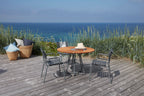 Circle bamboe tuintafel 110cm