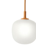 Rime pendant hanglamp 12cm oranje - SALE