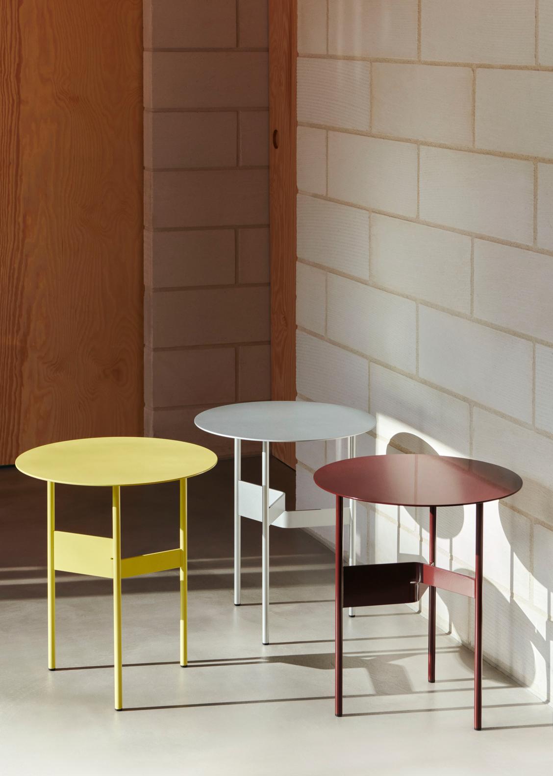 Shim bijzettafel rond 45cm  hoog