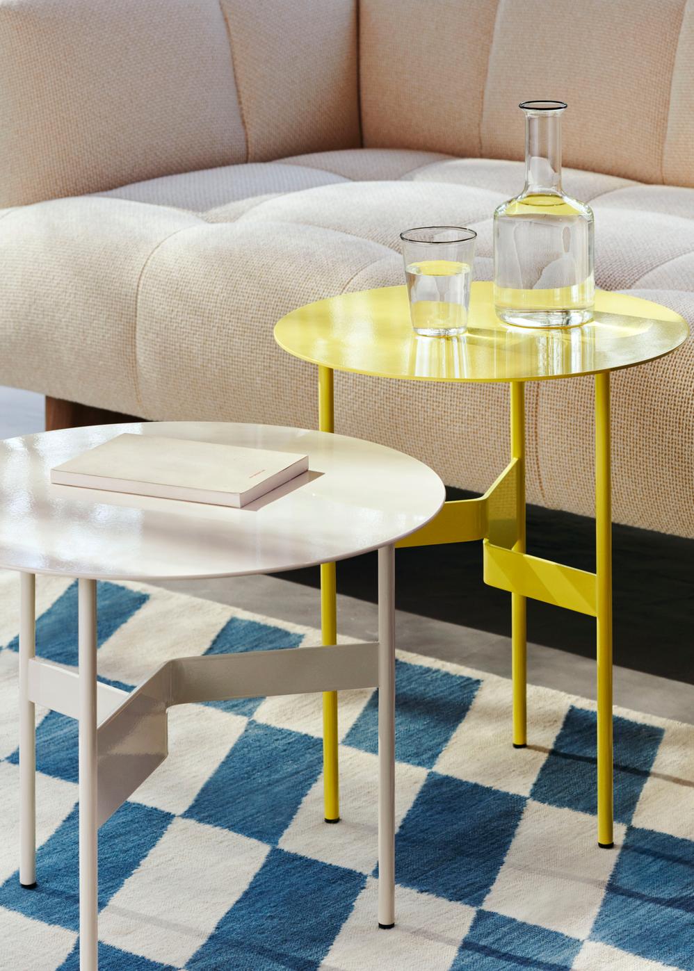 Shim bijzettafel rond 45cm  hoog