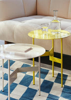 Shim bijzettafel rond 45cm  hoog
