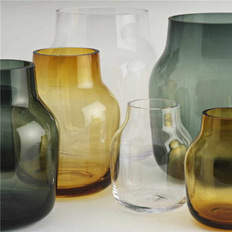 MUUTO - Silent vaas donkergroen 15cm