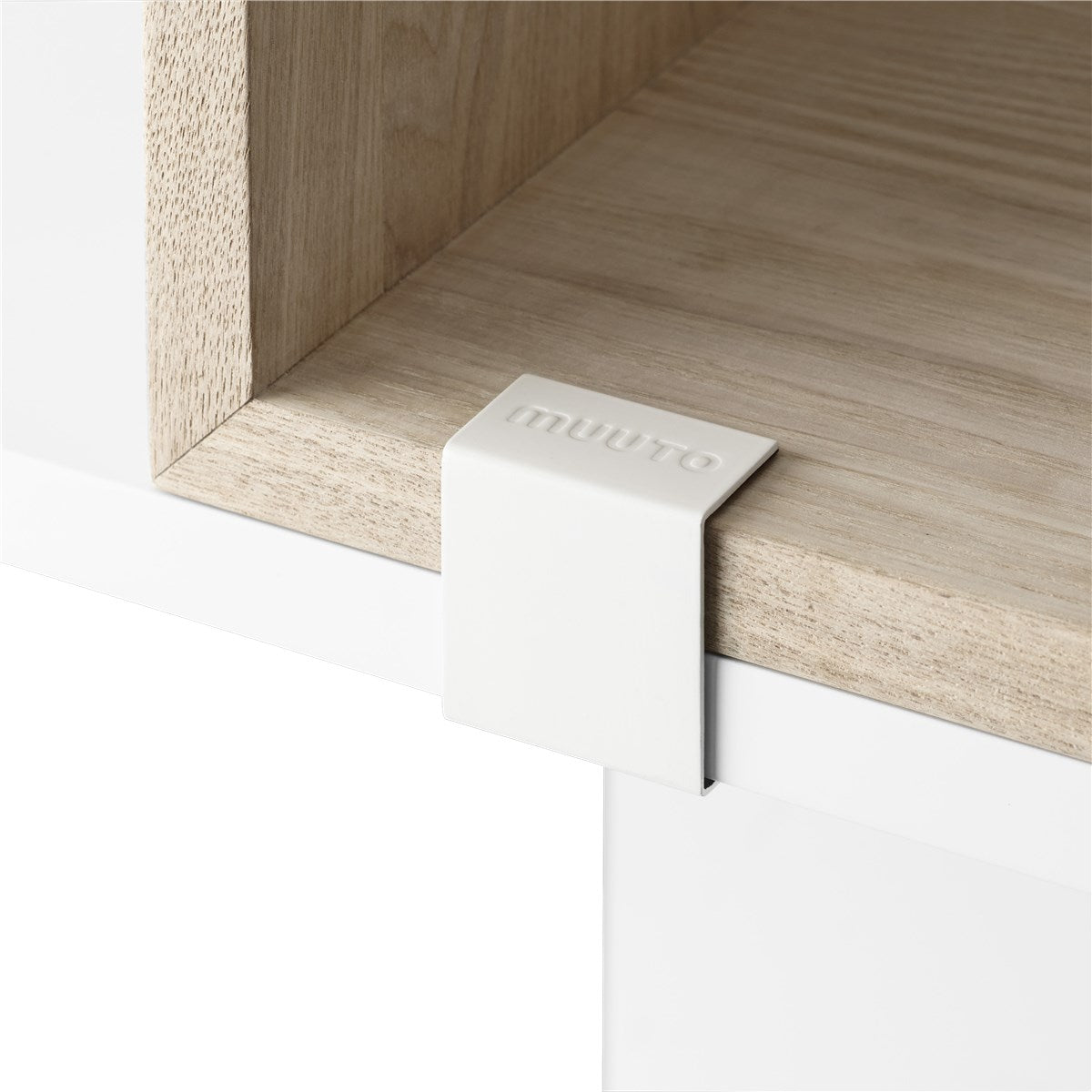Stacked Storage kast - clips - set van 2