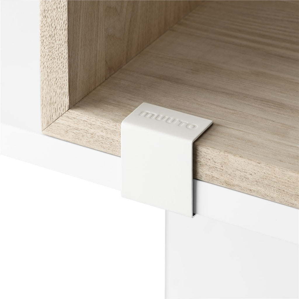Stacked Storage kast - clips - set van 2