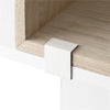 Stacked Storage kast - clips - set van 2