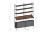 String wandrek - woonkamer 8