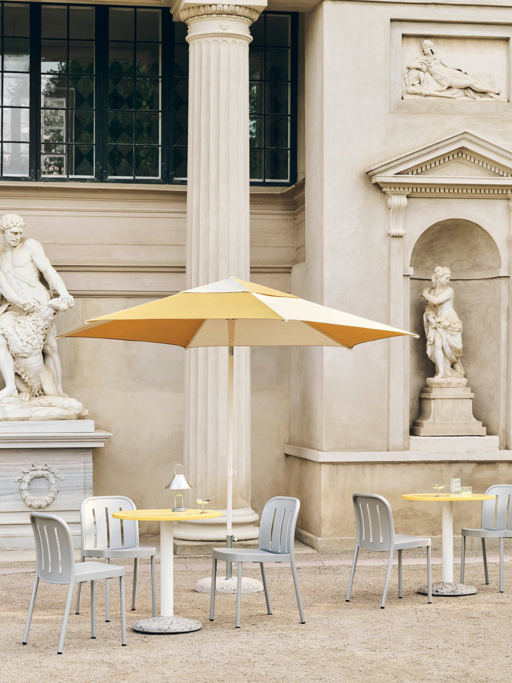 Terrazza parasol hexagon