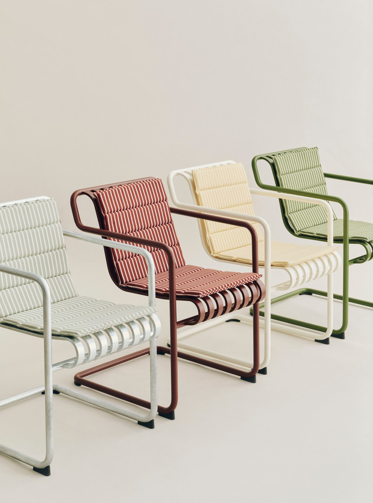 Terrazza outdoor vouwkussen gestreept