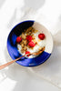 Yummy yoghurt kom splash kobaltblauw