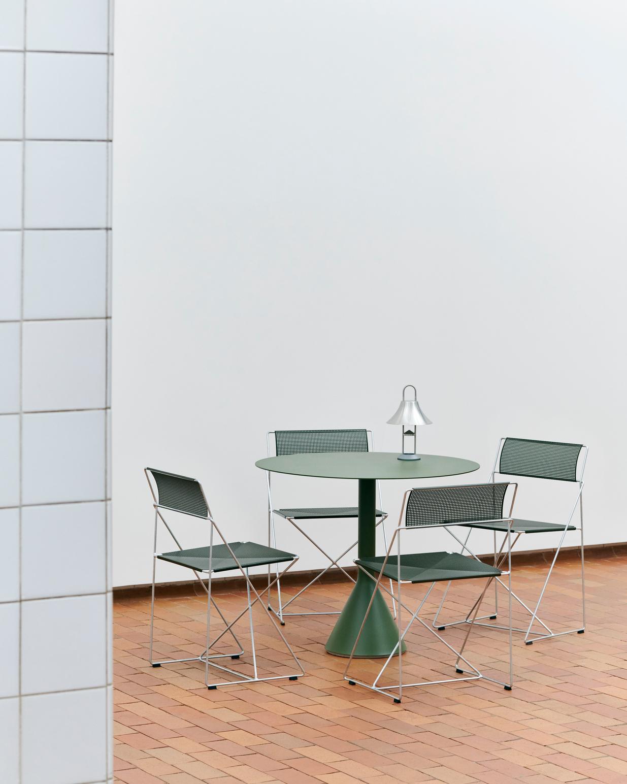 Palissade Cone tafel rond 90cm