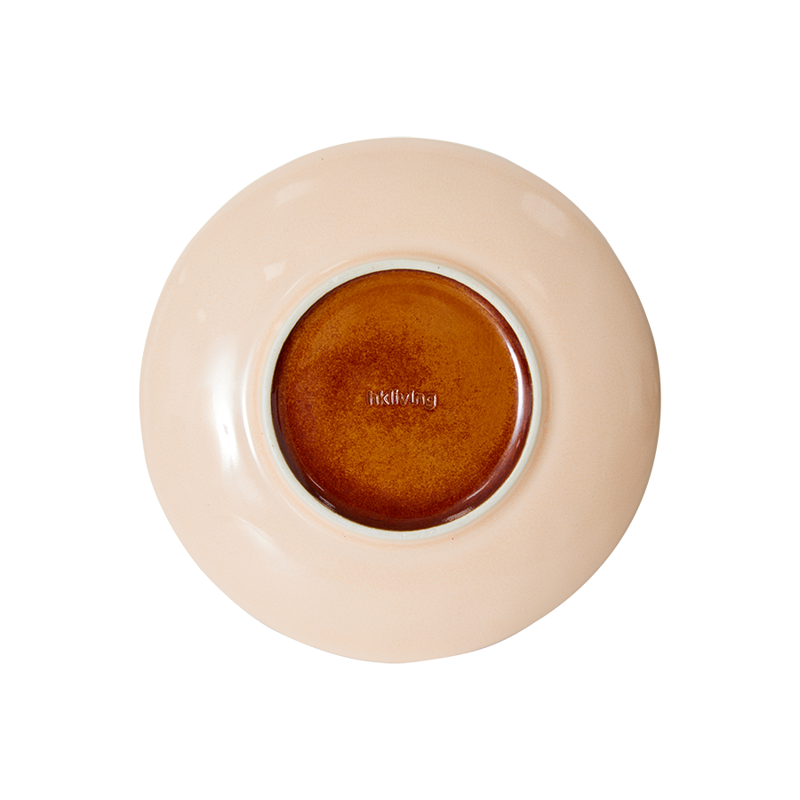 70s Borden dessert set van 2
