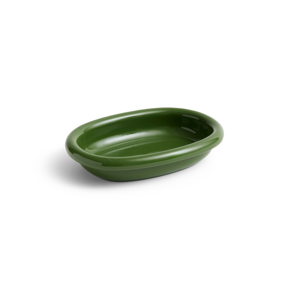 Barro ovaal schaal small groen