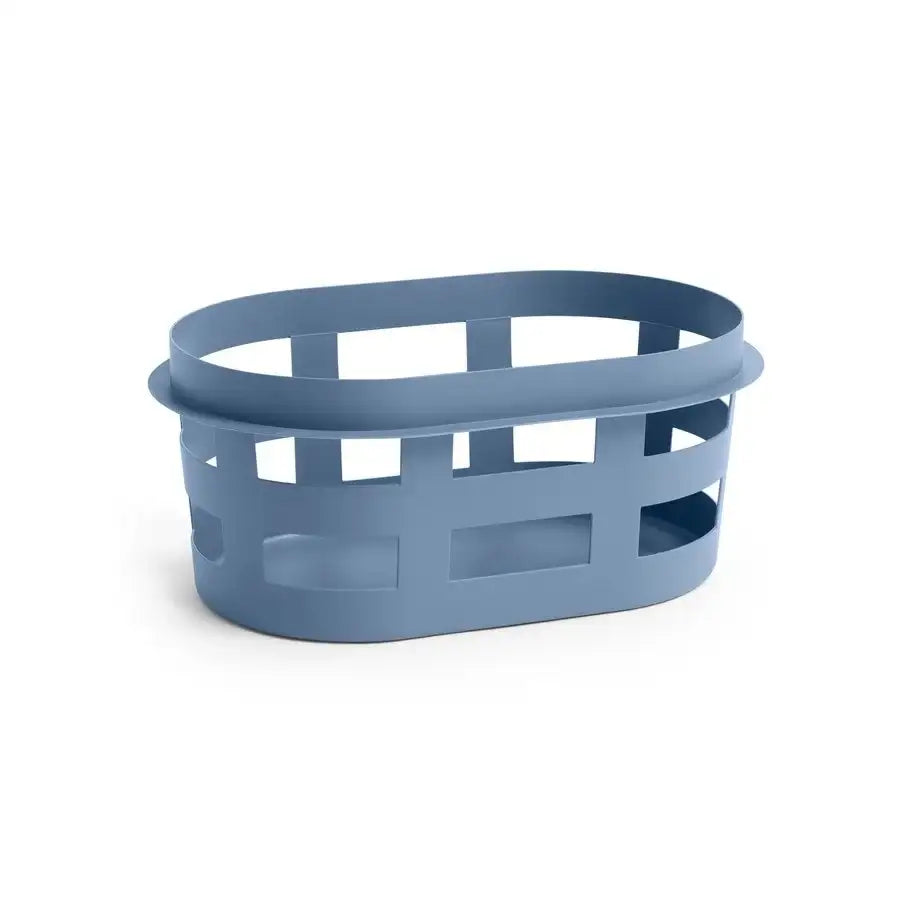 Basket wasmand small blauw