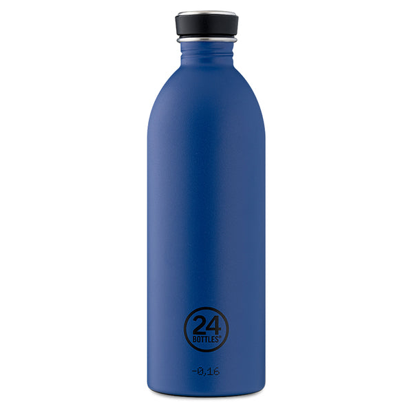 24Bottles Urban drinkfles Gold blue 1000ml