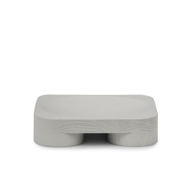 Chub bowl houten schaal large grijs - SALE