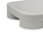 Chub bowl houten schaal large grijs