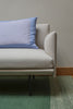 Outline zetel met chaise longue links hallingdal lichtgrijs
