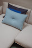 Outline zetel met chaise longue links hallingdal lichtgrijs