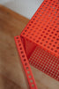 Toonzaalmodel Perforated Cabinet kast small rood